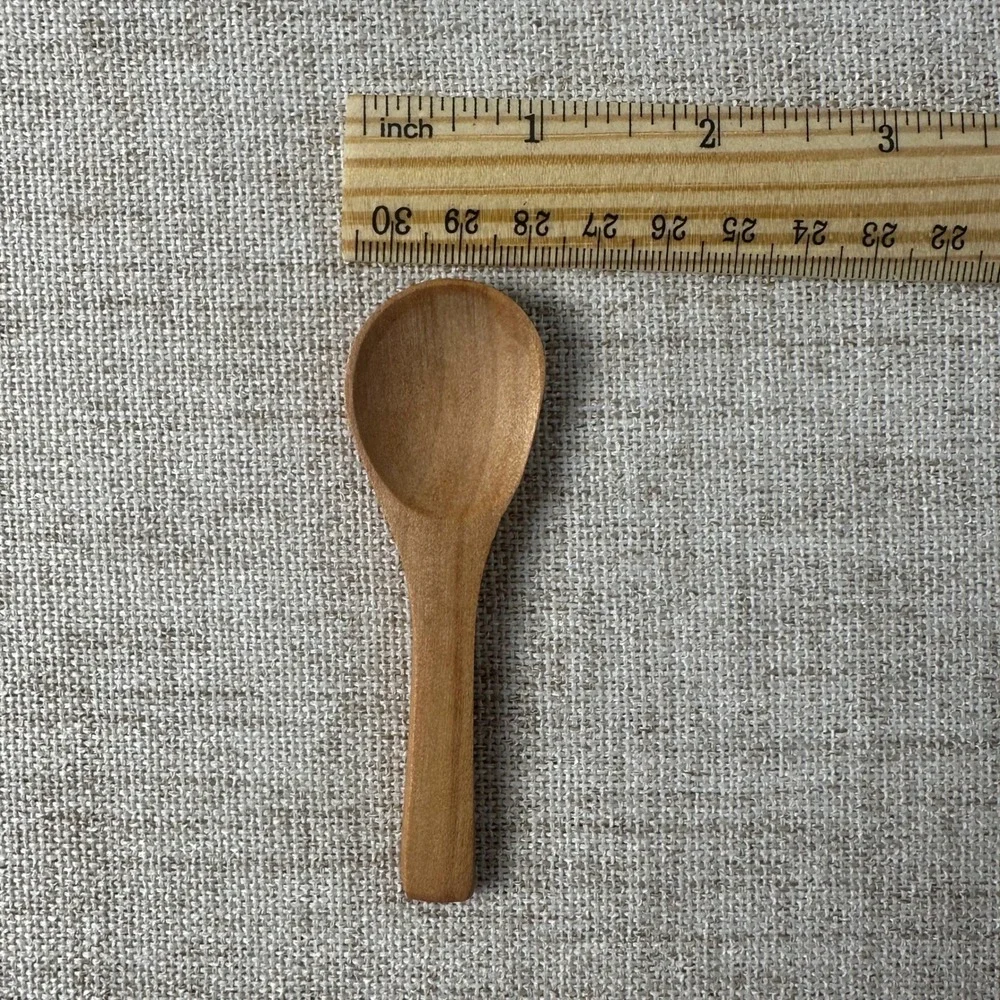 Mini Wooden Salt / Spice Scoop